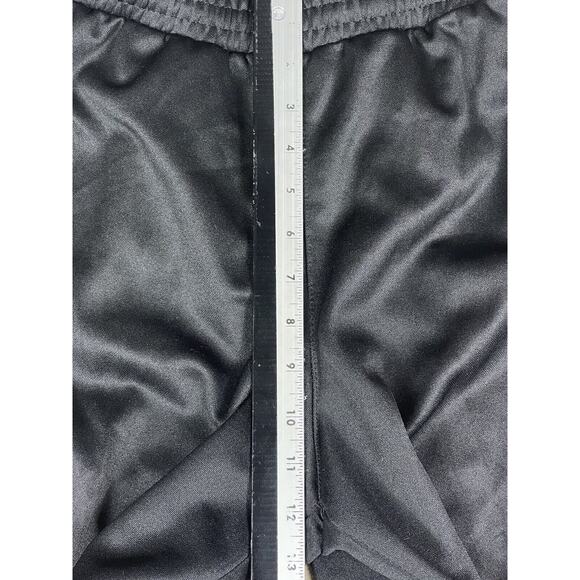 Joma‎ Jogger Track Pants Mens L Elastic Waist Pockets Ankle Zip Tapered Black - Picture 6 of 11